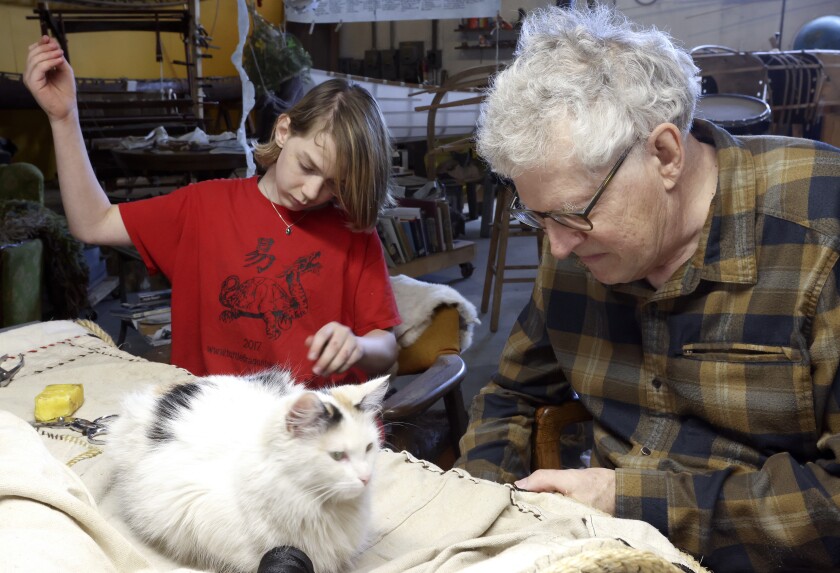 Traditional Scandinavian style rowing boat under construction.