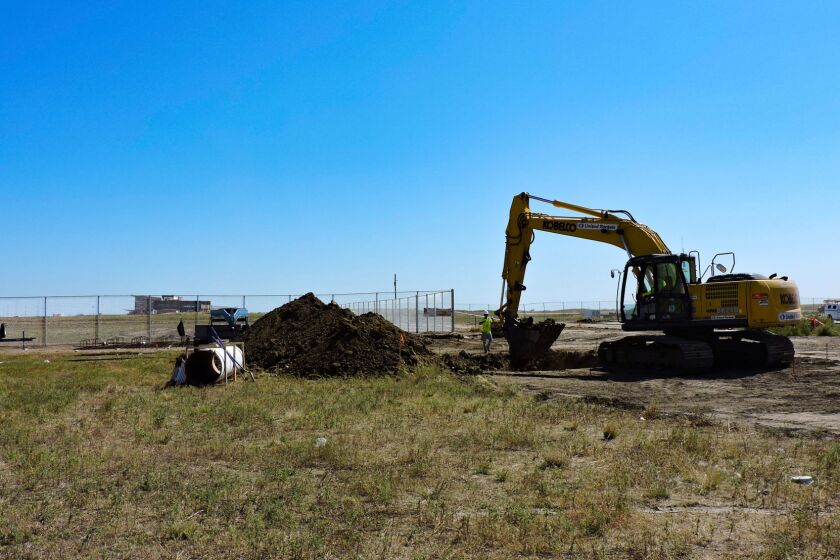 Construction begins on new weather radar tower near Williston