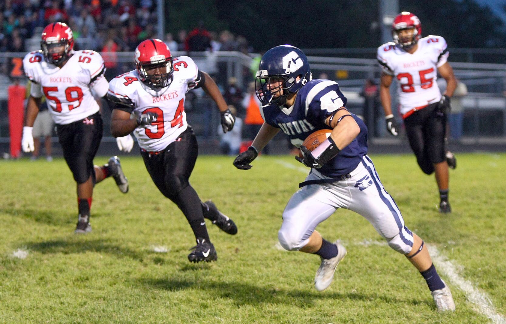 Football: Century thoroughly ends Rockets' reign - Post Bulletin ...