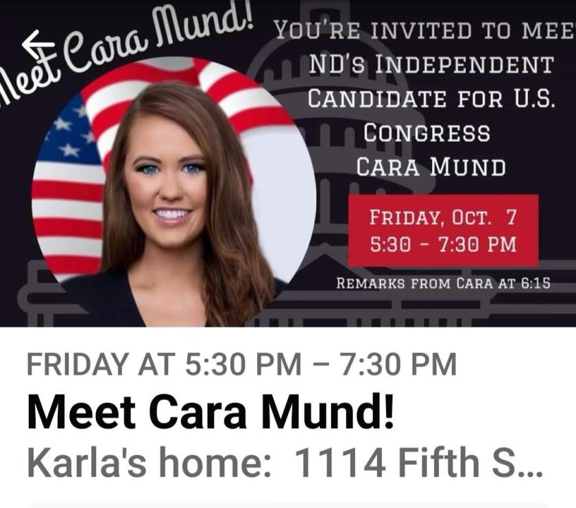 Cara Mund fundraiser information