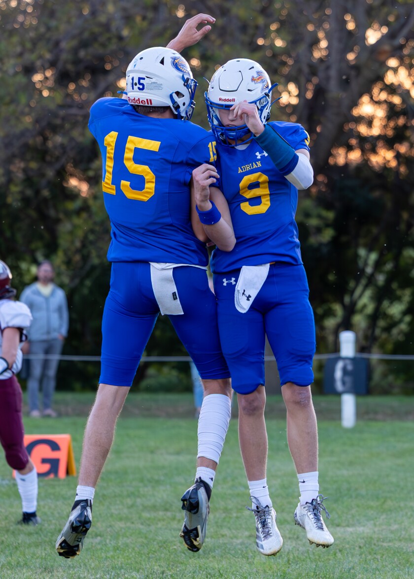 9-Man football: Dominant first half lifts Adrian/Ellsworth over MLA ...