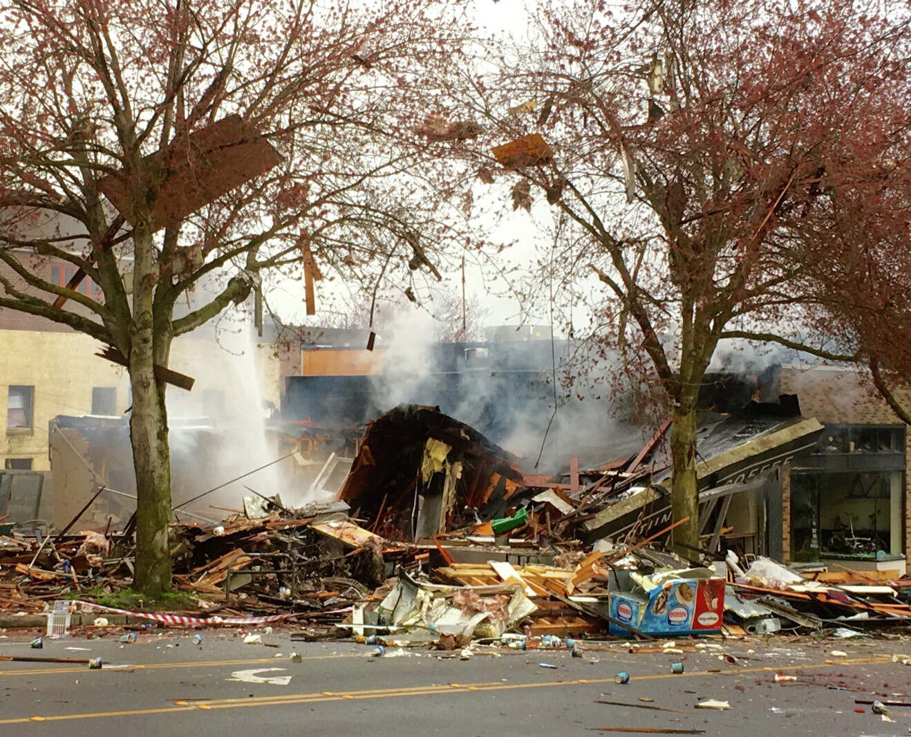 Seattle Explosion Nine firefighters injured in Seattle explosion - Duluth News Tribune ...