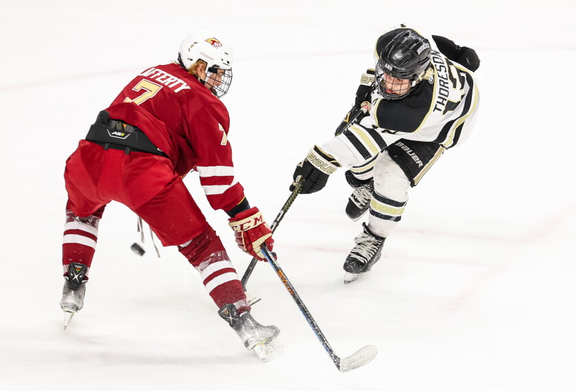 Sam Scheetz Minnesota high-schoolers making a splash in junior hockey - The Rink ...