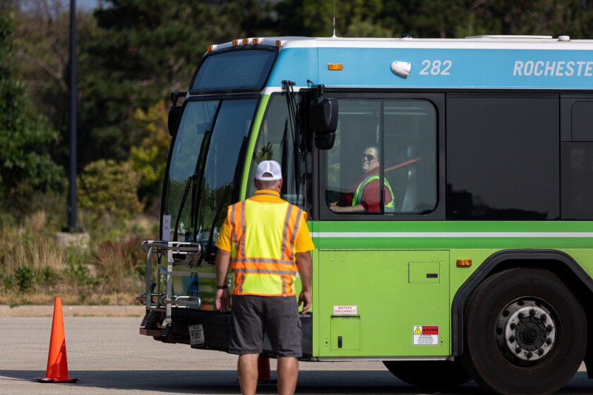St. Cloud bus driver takes 2nd place in Minnesota Bus Roadeo Saturday ...