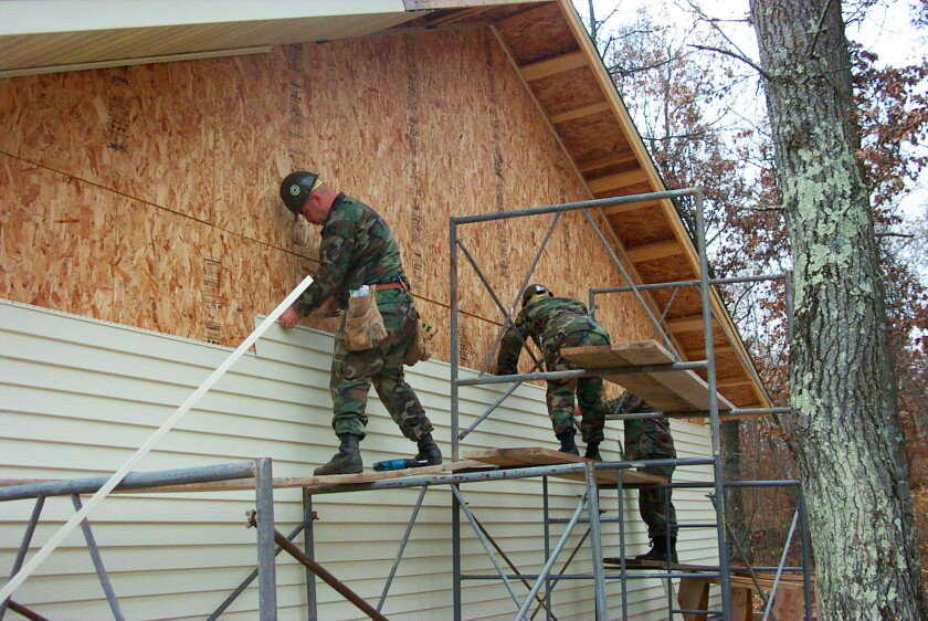 Camp Ripley: All hands on deck - Navy Reserve helps build Camp Ripley ...