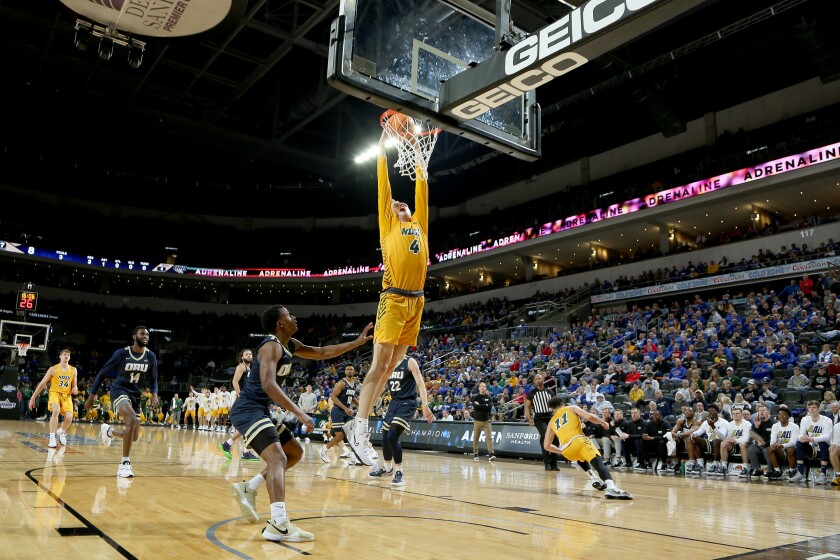 Bison power to 4th consecutive Summit tournament title game ...