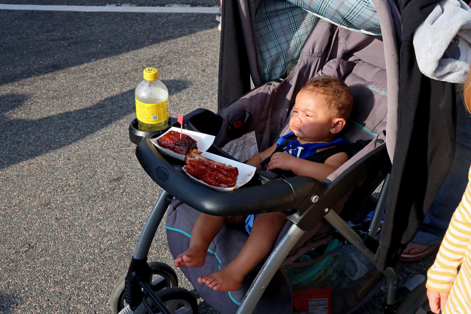 People enjoy the Cub Foods Ribfest during Brainerd Jaycees Street Fest on Saturday, July 23, 2022, in downtown Brainerd.