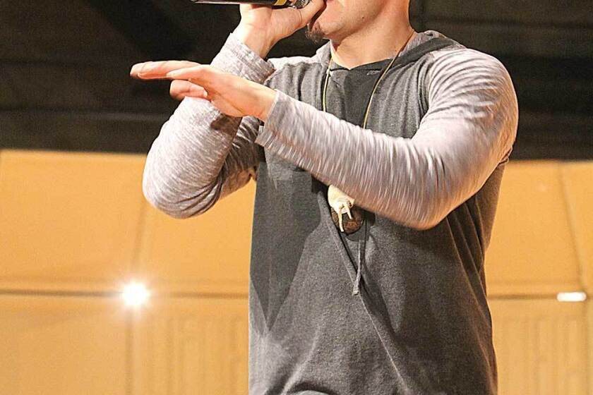 Native rapper spreads positive message with 'Art of Expression ...