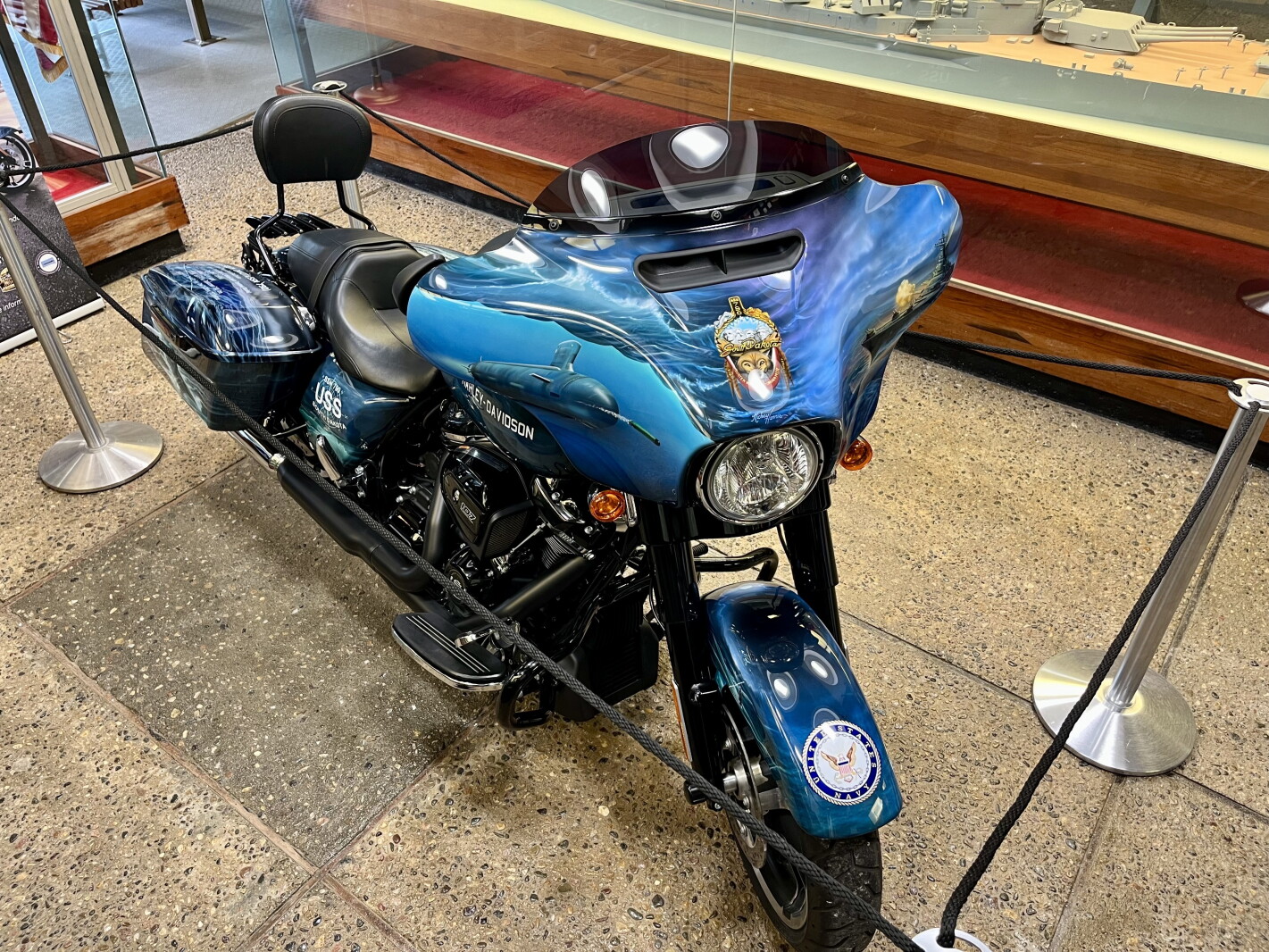 Harley Davidson Memorializing USS South Dakota On Display At Sioux harley-davidson-memorializing-uss-south-dakota-on-display-at-sioux
