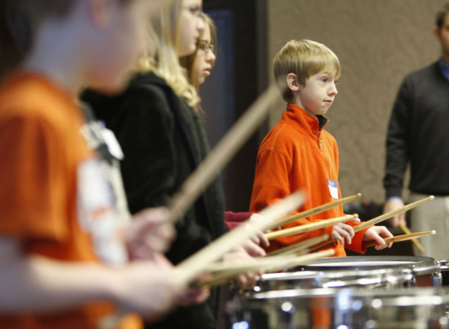 Annual 'Honk Squeak Scratch Boom!' event lets musicians try instruments ...