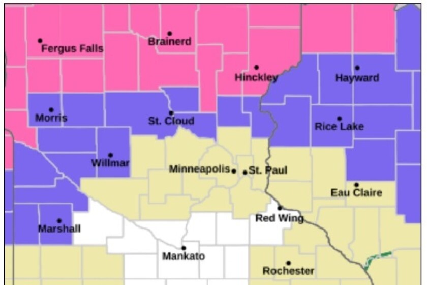 An April Fools' spring storm arriving Tuesday will produce snow and ...