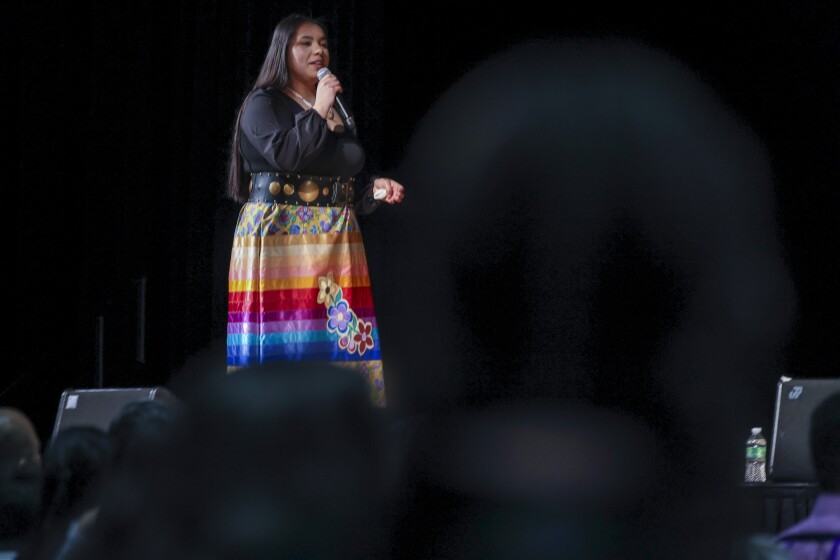 storytellers present on stage