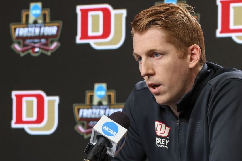 Massimo Rizzo will return to the lineup in Frozen Four for Denver - The ...
