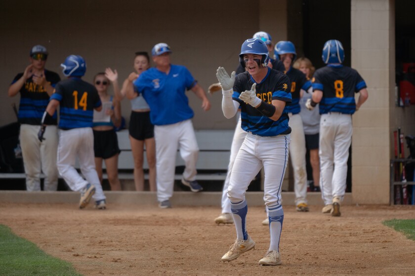 Hayfield vs. New Ulm Cathedral State Class A Quarterfinal Baseba