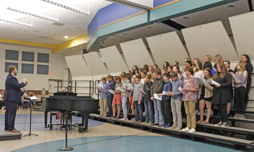 Century middle schoolers take audience on musical journey - Park Rapids ...