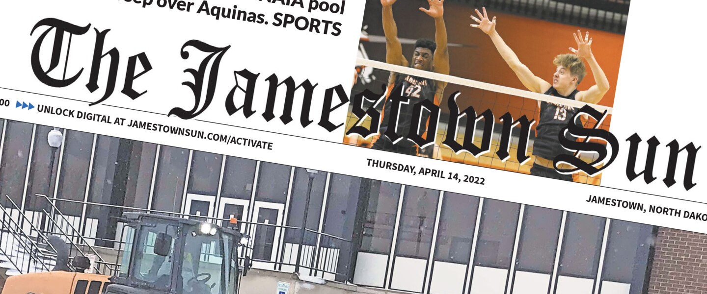 Jamestown Sun masthead
