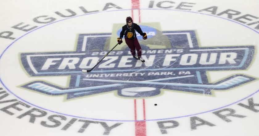 Minnesota Duluth women’s hockey team prepares for National Championship game against Ohio State