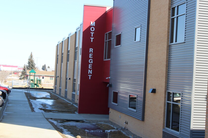 Mott-Regent Public Schools opened a new elementary school this year. Sydney Mook / The Dickinson Press