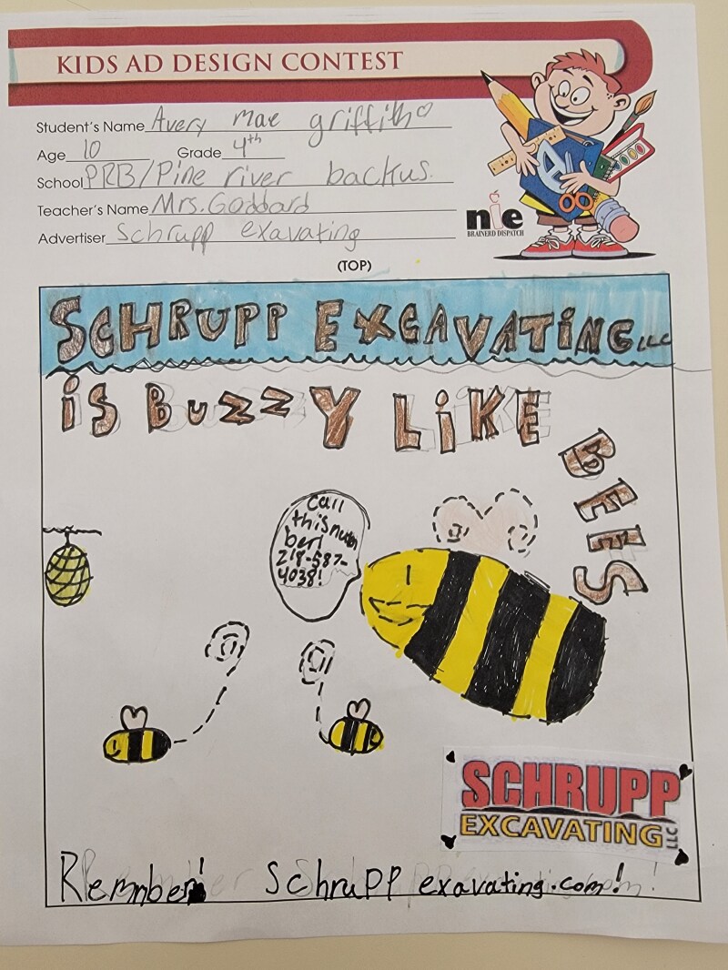 Mrs. Goddard's 4th Grade Class - Schrupp Excavating