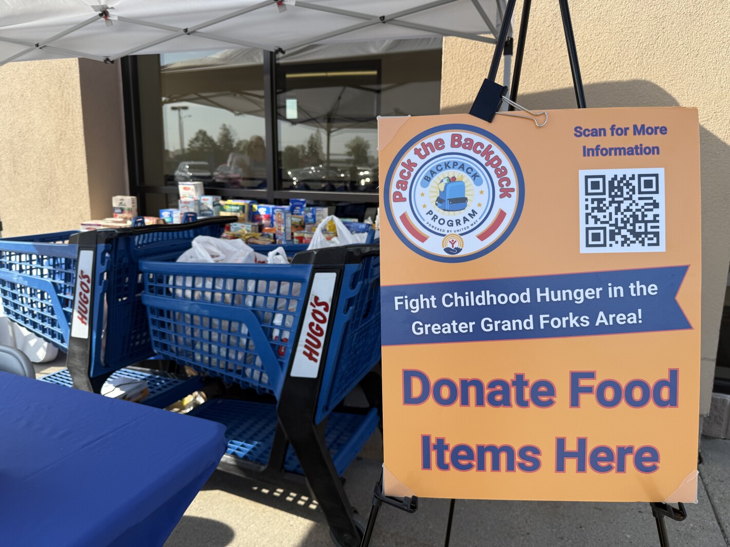Grand Forks Backpack Program raises funds for food-insecure students on the weekends