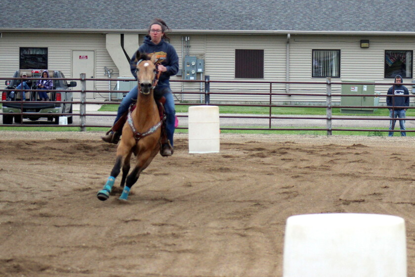 Mn Barrel Racing Barrel racers show agility and skill as high-speed horse competition ...