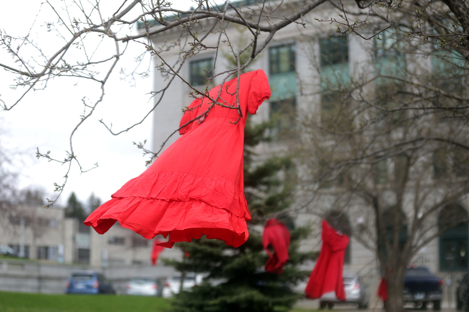 red dress day missing and murdered A Red Dress Day message