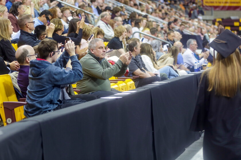 Course Commencement Date Using Phone Photos: UMD graduates take the next step at commencement - Duluth News ...