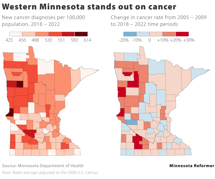 Some of Minnesota’s farm country has high cancer rates, but the causes ...