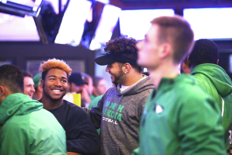 Grand Forks' favorite places to watch a UND game