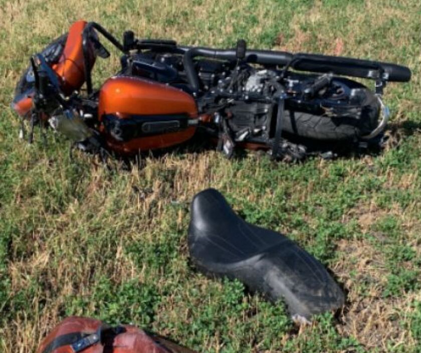 One dead, another injured Sunday in motorcycle crash near Melrose