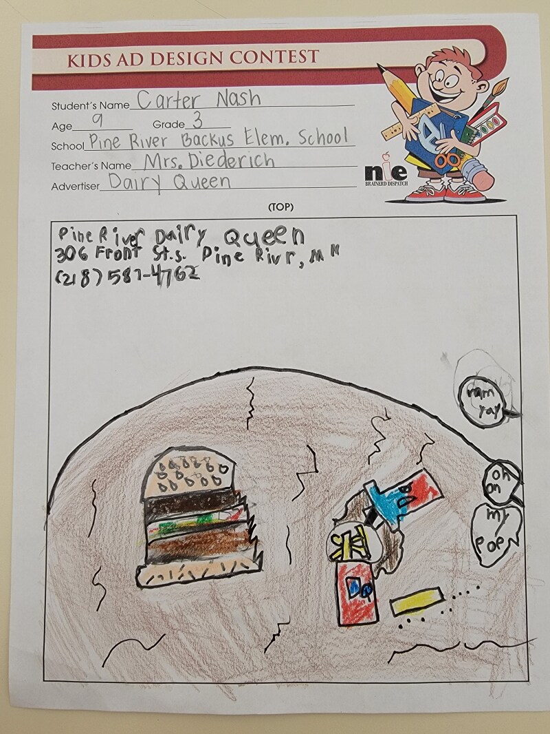 Pine River-Backus School - Mrs. Diederich's 3rd Grade