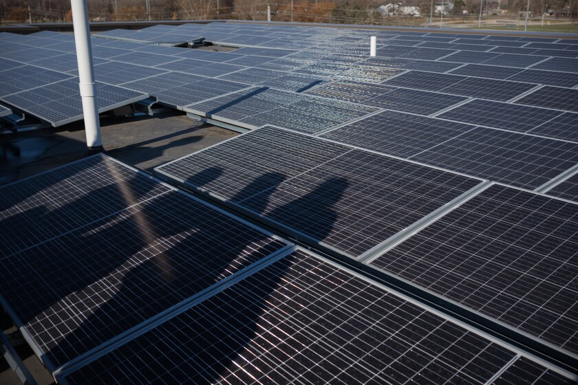 Longfellow Elementary School Solar Panels