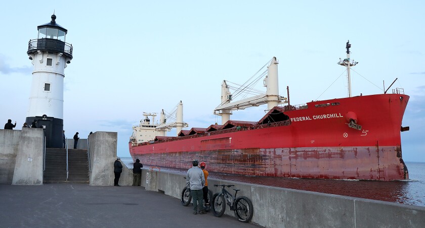 Duluth-Canal Park ships.jpg