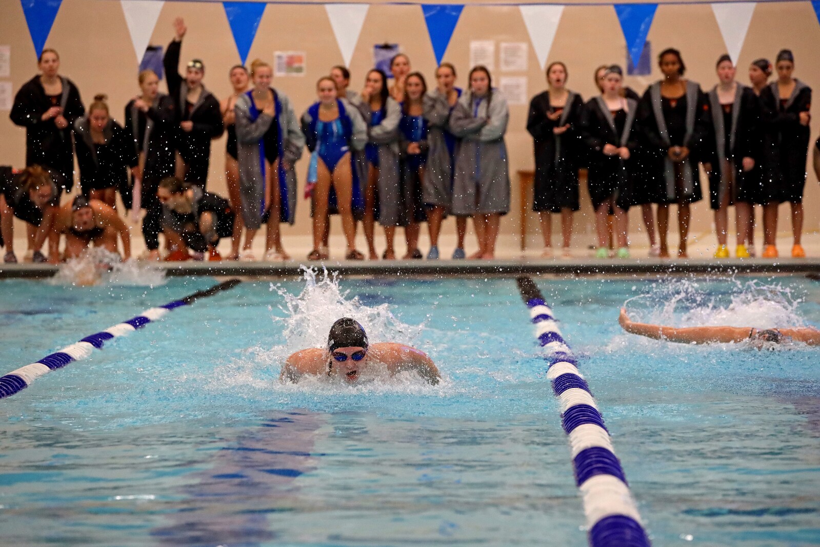 Brainerd girls swimming vs St. Cloud Tech on Thursday, Sept. 15, 2022, at Brainerd.