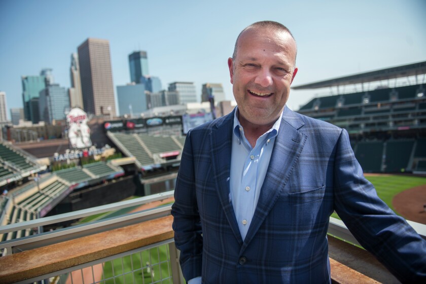 Bismarck native Dave St. Peter dedicates busy schedule to alma mater UND, Minnesota Twins - InForum | Fargo, Moorhead and West Fargo news, weather and sports