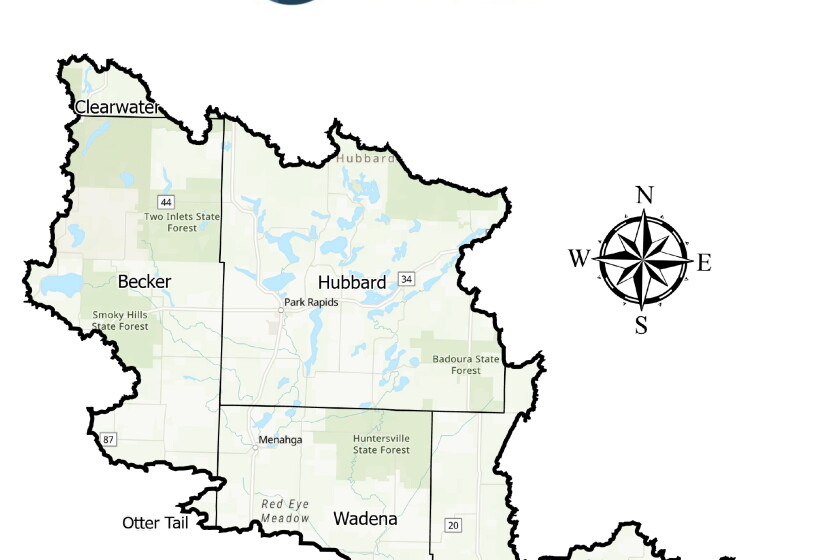 Minnesota Pmap Coverage Map Crow Wing River 1W1P informational meeting - Park Rapids Enterprise ...