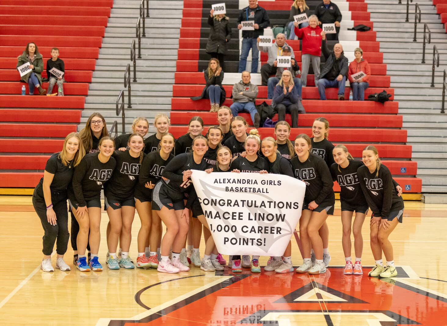 Basketball roundup: Alexandria's MaCee Linow reaches 1,000 points ...