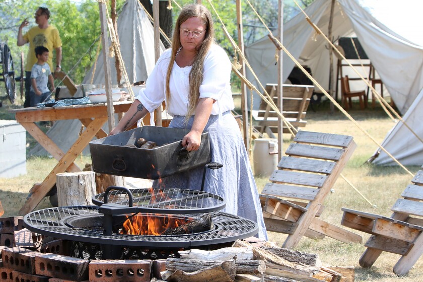 buffalo days fort seward tator cooking 072421