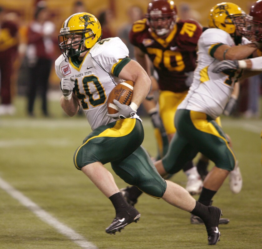 It was an 11 a.m. game in 2007 when North Dakota State defeated Minnesota 27-21 and Tyler Roehl ran for single game rushing record with 263 yards. Michael Vosburg / Forum Photo Editor