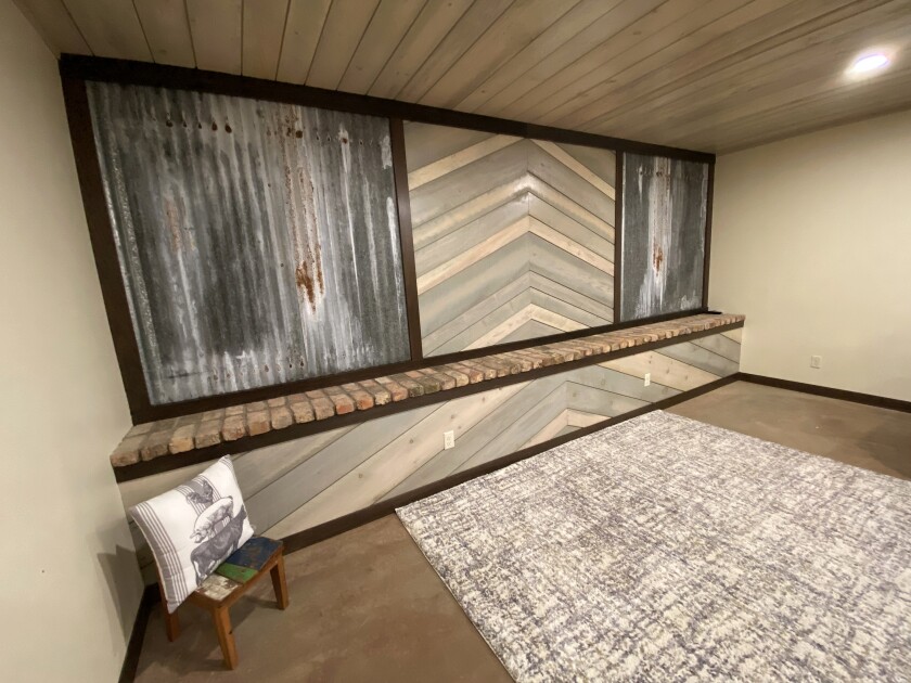 Accent wall