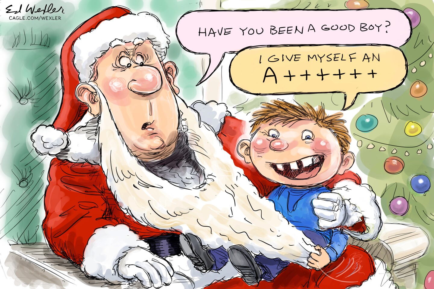 Editorial cartoon for Dec. 17, 2025 - West Central Tribune | News, weather, sports from Willmar Minnesota