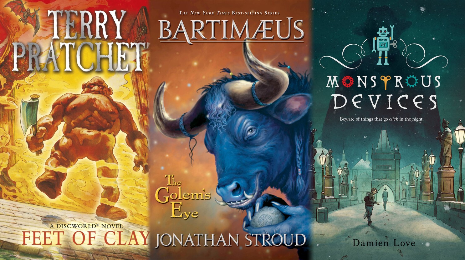 HOOKED ON BOOKS: Magic is baked into these golem books - Park