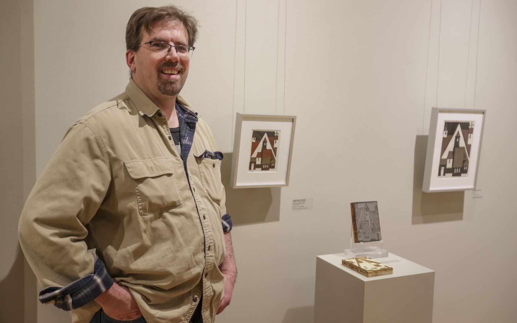 Final works by artist and museum director James O'Rourke now on display ...