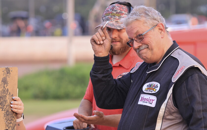 Ted Shepard Racing Auto racing: Sheppard holds off Madden to win a World of Outlaws Late ...