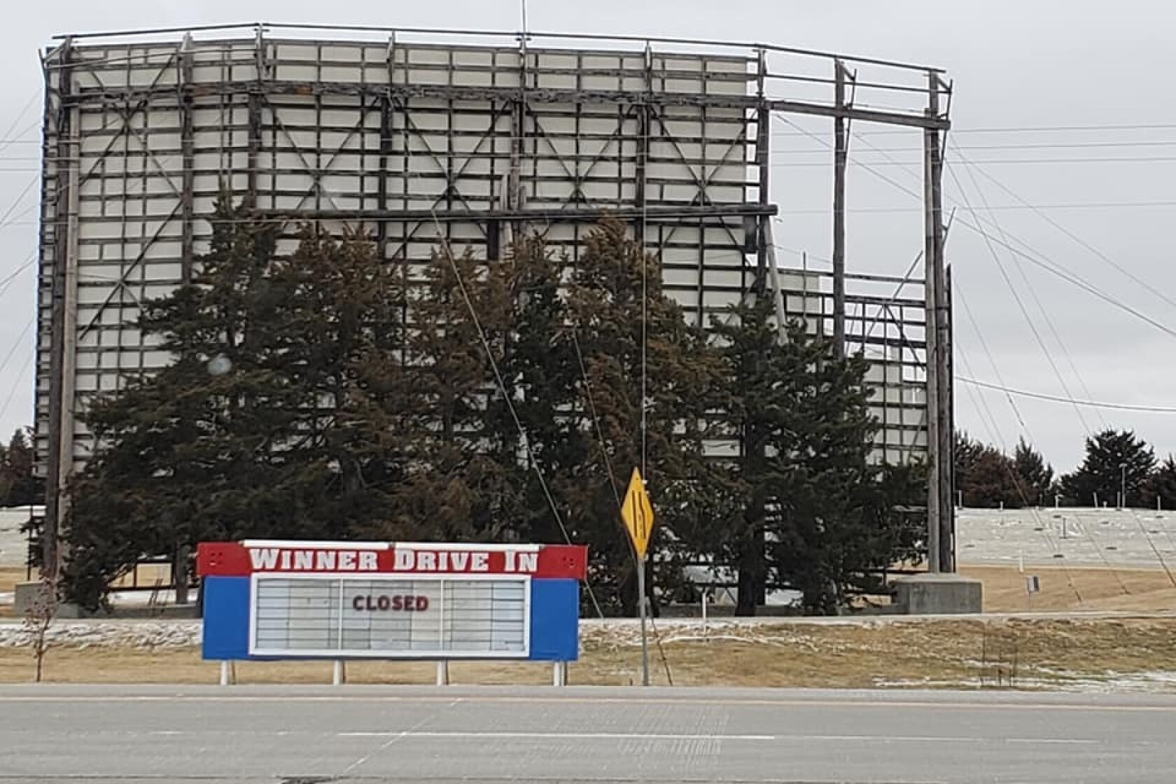 Efforts Underway To Repair Winner Drive In Theatre Screen Mitchell efforts-underway-to-repair-winner-drive-in-theatre-screen-mitchell