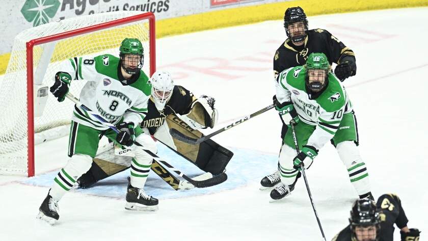 NCAA Men's Hockey 2023: Lindenwood v North Dakota JAN 06