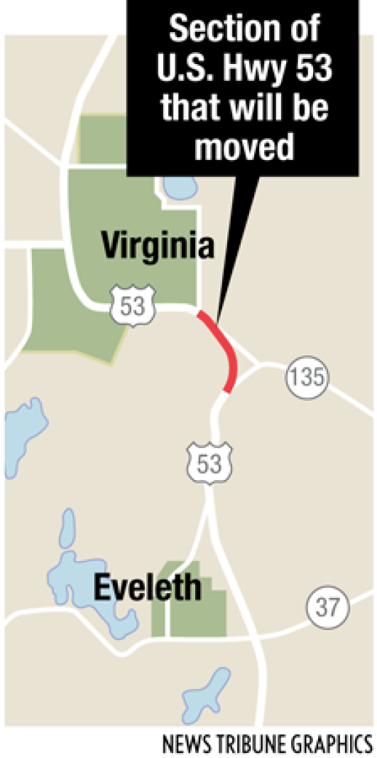 Meeting set to discuss reroute of Highway 53 between Eveleth and ...