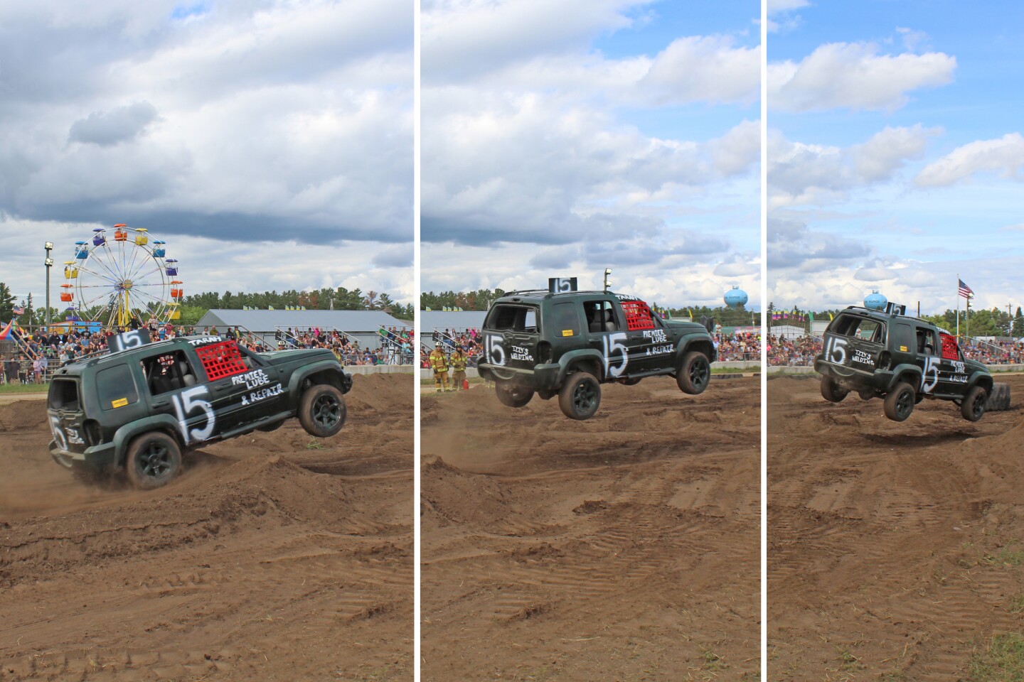 Bang, zoom! Baja racing and demo derby collide at fair - Park Rapids ...