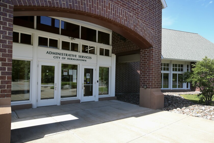 Hermantown city hall.