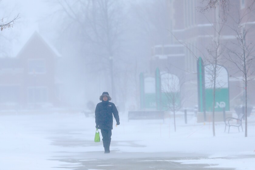 Warning issued for Grand Forks region as Blizzard Andy moves in Grand